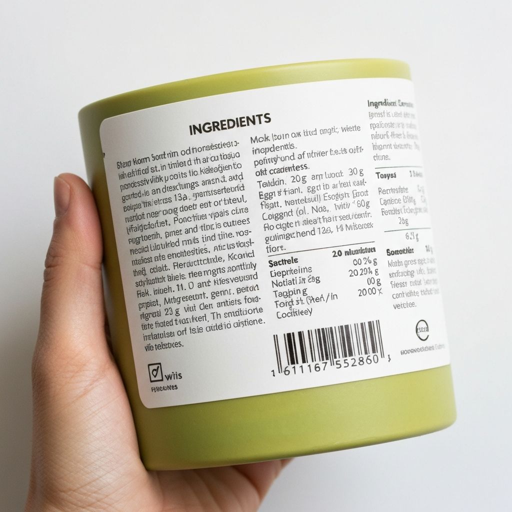 Czytanie informacji na opakowaniu